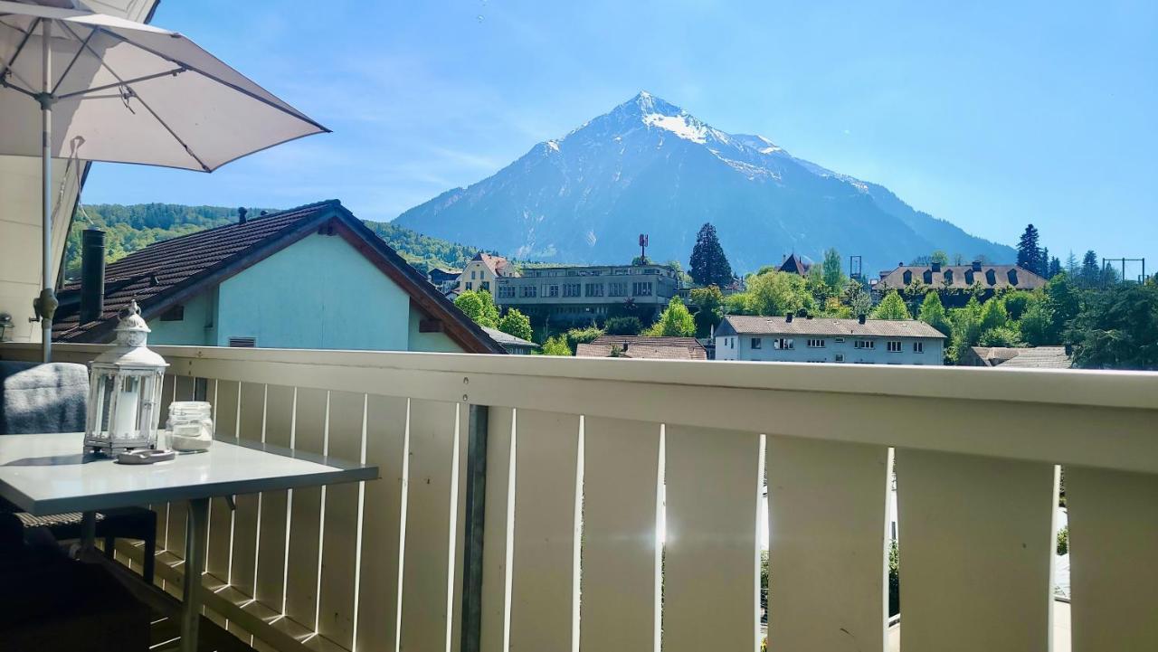 Apartamento Niesen Loft Spiez Exterior foto